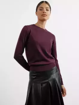 Джемпер Albaray Cashmere Blend Crew, бордовый