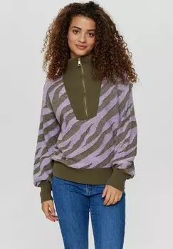 Джемпер ALEXANDRIA Nmph, зеленый