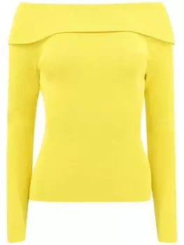 Джемпер Amie в рубчик Alexis, желтый