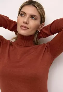 Джемпер ANNEMARIE ROLL NECK Culture, крапчатый красный
