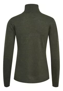 Джемпер ANNEMARIE ROLL NECK Culture, темно-зеленый