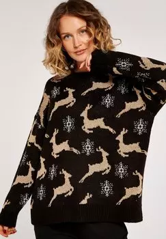 Джемпер Apricot, черный