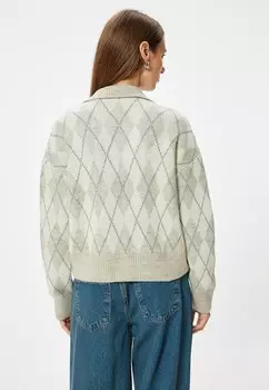 Джемпер ARGYLE Koton, бежевый