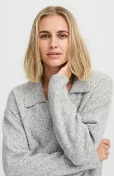 Джемпер ASTRA V-NECK PULLOVER PULZ, серый