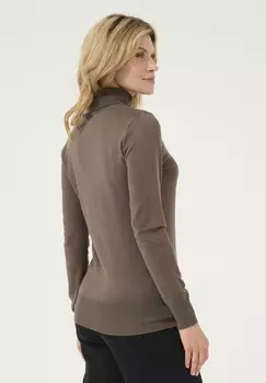 Джемпер ASTRID ROLL NECK Kaffe, коричневый