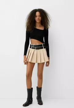 Джемпер ASYMMETRIC Bershka, черный