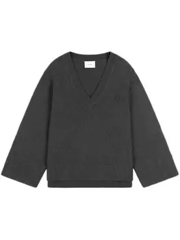 Джемпер Axel Arigato Rain с V-образным вырезом, серый