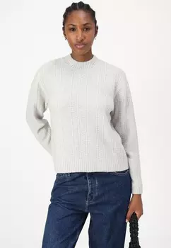 Джемпер AZALABBHALIATA KNIT Bruuns Bazaar, светло-серый
