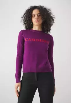 Джемпер BADIA MAX&Co., темно фиолетовый