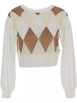 Джемпер Ballantyne Maglieria, белый