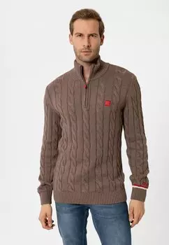 Джемпер BAPTISTE Moxx Paris, коричневый