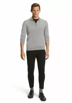 Джемпер Basic New Merino Halfzip Merino wool FALKE, светло-серый