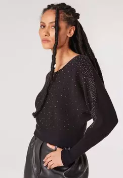 Джемпер BATWING Apricot, черный