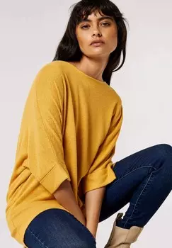 Джемпер BATWING Apricot, горчично-желтый