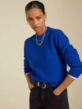 Джемпер Baukjen Zucca Wool Blend, цвет cobalt/blue