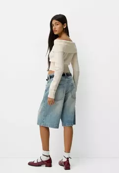 Джемпер Bershka, белый