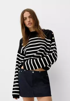 Джемпер Bershka, черный