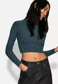 Джемпер Bershka, темно-синий