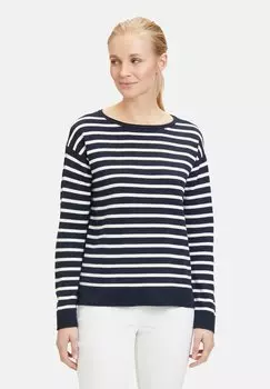 Джемпер Betty Barclay, цвет patch dark blue cream