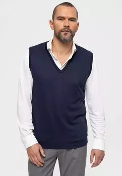 Джемпер БЕЗ РУКАВОВ С V-образным вырезом Antioch, цвет navy