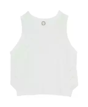 Джемпер без рукавов это модно Ines De La Fressange Paris, белый