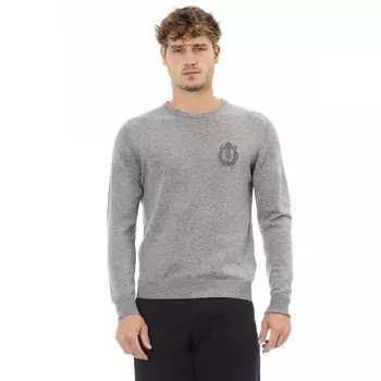 Джемпер Billionaire Crew Neck, серый меланж