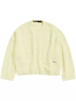 Джемпер Bimba y Lola с объемными карманами, желтый