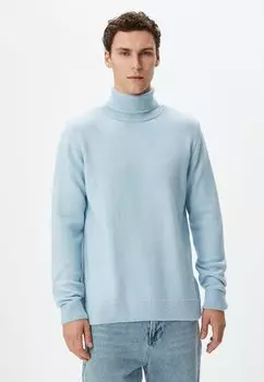 Джемпер BLEND TURTLENECK SWEATER Koton, синий