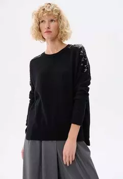 Джемпер blue shadow, черный