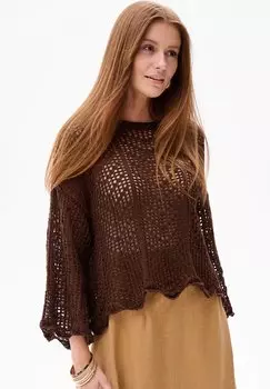 Джемпер blue shadow, коричневый