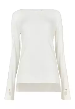 Джемпер BOAT NECK Leem, белый