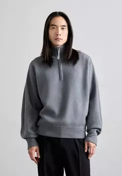 Джемпер BON QUARTER ZIP J.LINDEBERG, темно-серый