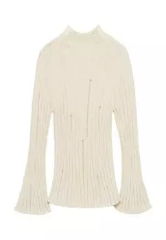 Джемпер BONE Mango, кремовый