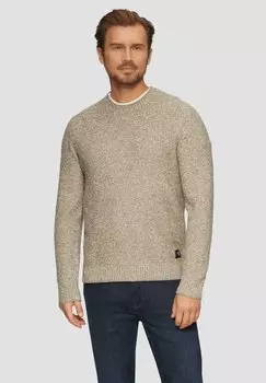 Джемпер BOUCL s.Oliver, бежевый