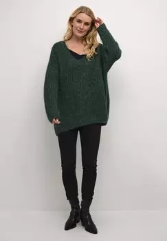 Джемпер BRAVA PULLOVER Culture, темно-зеленый