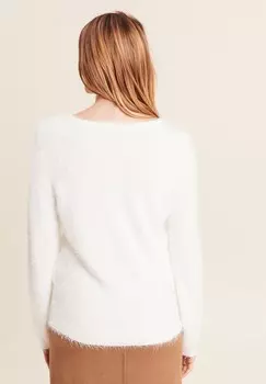 Джемпер Breal, молочный