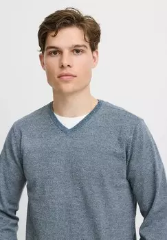Джемпер BRUTON V-NECK Blend, синий