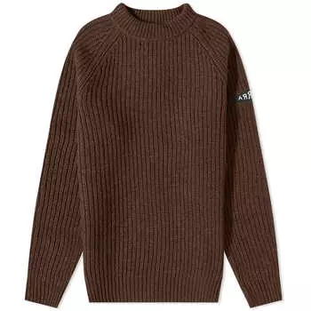 Джемпер By Parra Mirrored Flag Ribbed Crew Knit