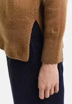Джемпер C NECK GANT, коричневый