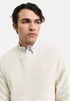 Джемпер C-NECK GANT, кремовый