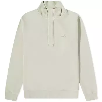 Джемпер C.P. Company Garment Dyed Quarter Button Sweat