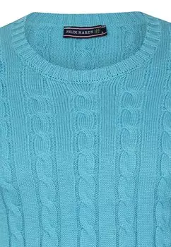 Джемпер CABLE Felix Hardy, бирюзовый