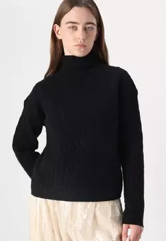 Джемпер CABLE RELAXED SWEATER Calvin Klein, черный