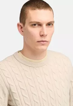 Джемпер CABLE Timberland, бежевый
