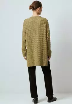 Джемпер CABLE Touch Priv, хаки