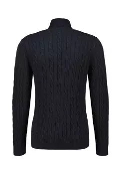 Джемпер CABLE TURTLE NECK GANT, черный