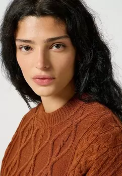 Джемпер CABLE Wrangler, светло-коричневый