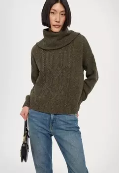 Джемпер CAISYN LONG SLEEVE Lauren Ralph Lauren, темно-зеленый