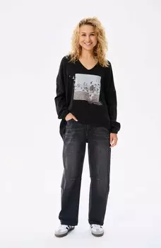 Джемпер CALMA blue shadow, черный