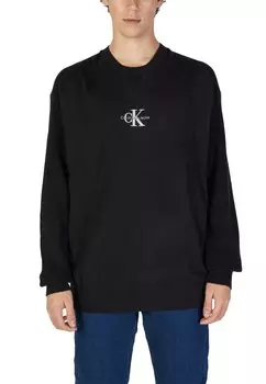 Джемпер Calvin Klein Jeans с логотипом, черный